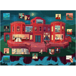 Agatha Christie & Then There Were None 1000 Piece Jigsaw Puzzle Laurence King