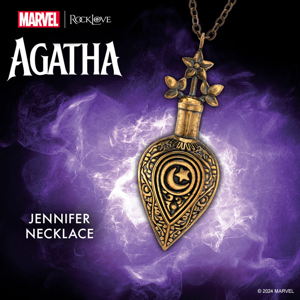 Marvel X RockLove MARVEL STUDIOS AGATHA ALL ALONG Jennifer Necklace (ONLINE ORDER ONLY)