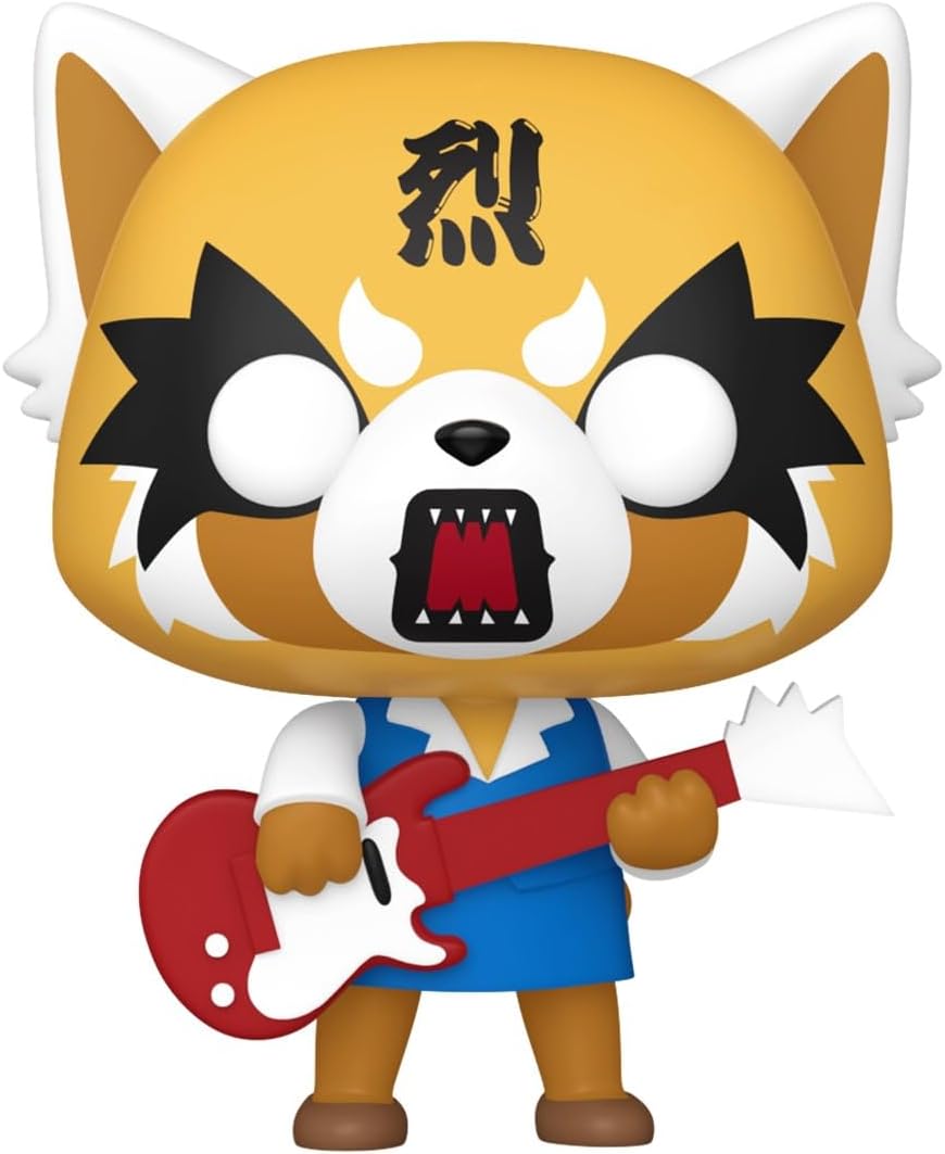 Sanrio Aggretsuko with Guitar Funko Pop! Vinyl Figure #96 with Funko Protector (Online Order Only)