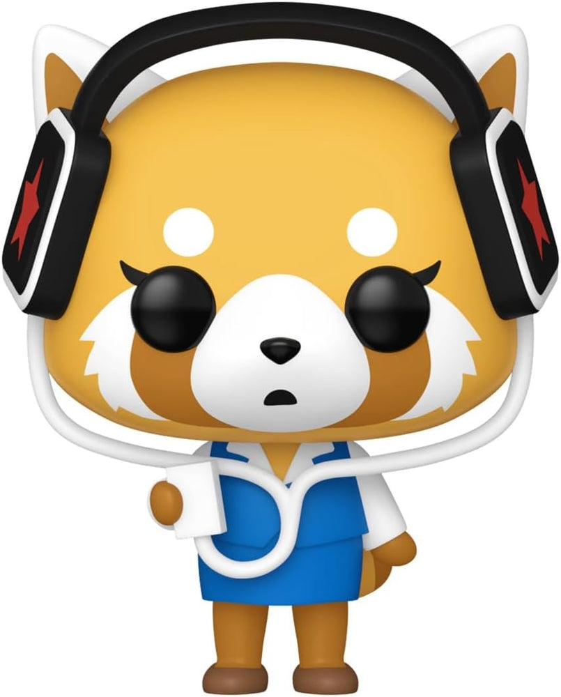 Sanrio Aggretsuko with Headphones Funko Pop! Vinyl Figure #97 with Funko Protector (Online Order Only)