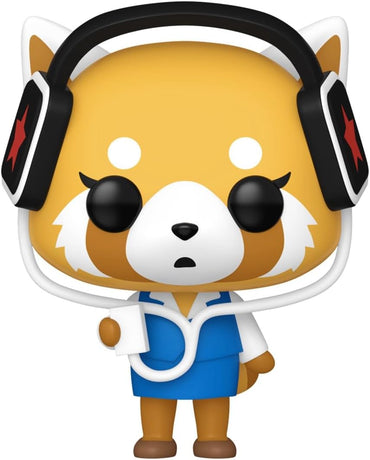 Sanrio Aggretsuko with Headphones Funko Pop! Vinyl Figure #97 with Funko Protector (Online Order Only)