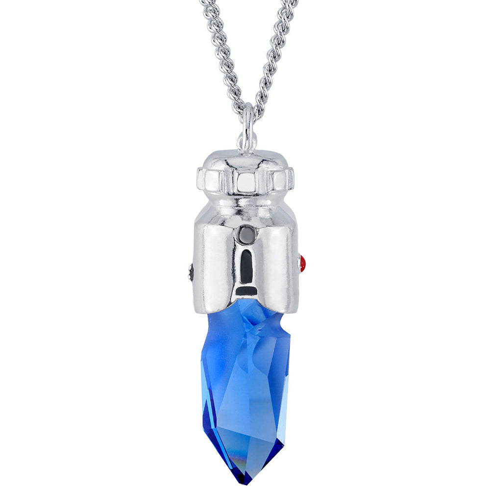 Star Wars X RockLove Padawan Ahsoka Tano Blue Kyber Crystal Necklace (ONLINE ORDER ONLY)