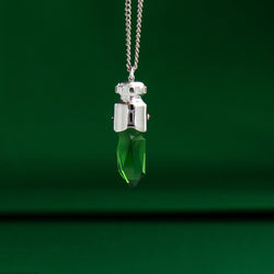 Star Wars X RockLove Padawan Ahsoka Tano Green Kyber Crystal Necklace (ONLINE ORDER ONLY)