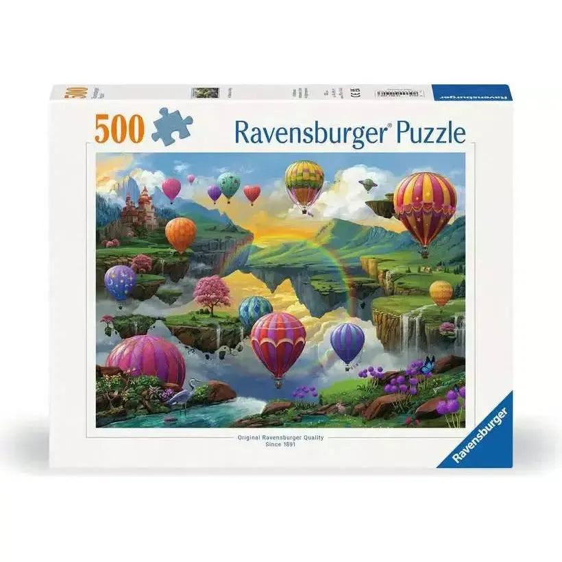 Air Balloon Valley by Nathanael Mortens 500 Piece Jigsaw Puzzle Ravensburger