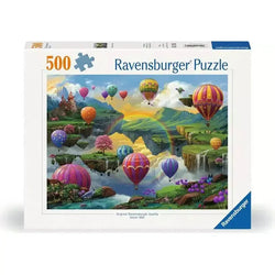 Air Balloon Valley by Nathanael Mortens 500 Piece Jigsaw Puzzle Ravensburger