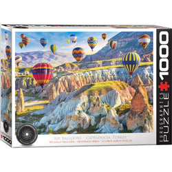 Air Balloons Over Cappadocia Turkey 1000 Piece Jigsaw Puzzle Eurographics (ONLINE ORDER ONLY)