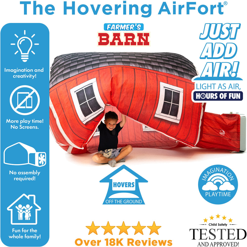 Farmers Barn + FREE AirFort Buddy Chicken Pillow (While Supplies Last!) (ONLINE ORDER ONLY)