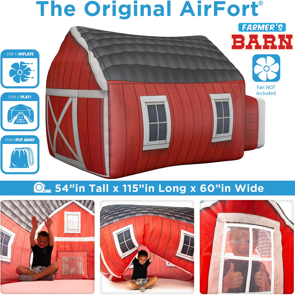 Farmers Barn + FREE AirFort Buddy Chicken Pillow (While Supplies Last!) (ONLINE ORDER ONLY)