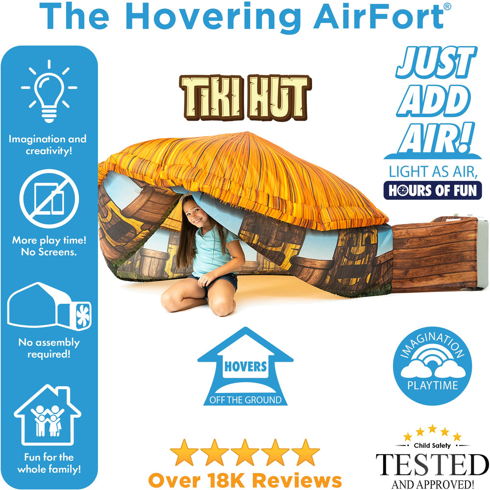 The Original AirFort - Tiki Hut (ONLINE ORDER ONLY)