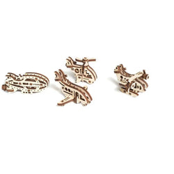 Aircraft Fidgets Set of 4 3D Wood Model Kit UGEARS (ONLINE ORDER ONLY)