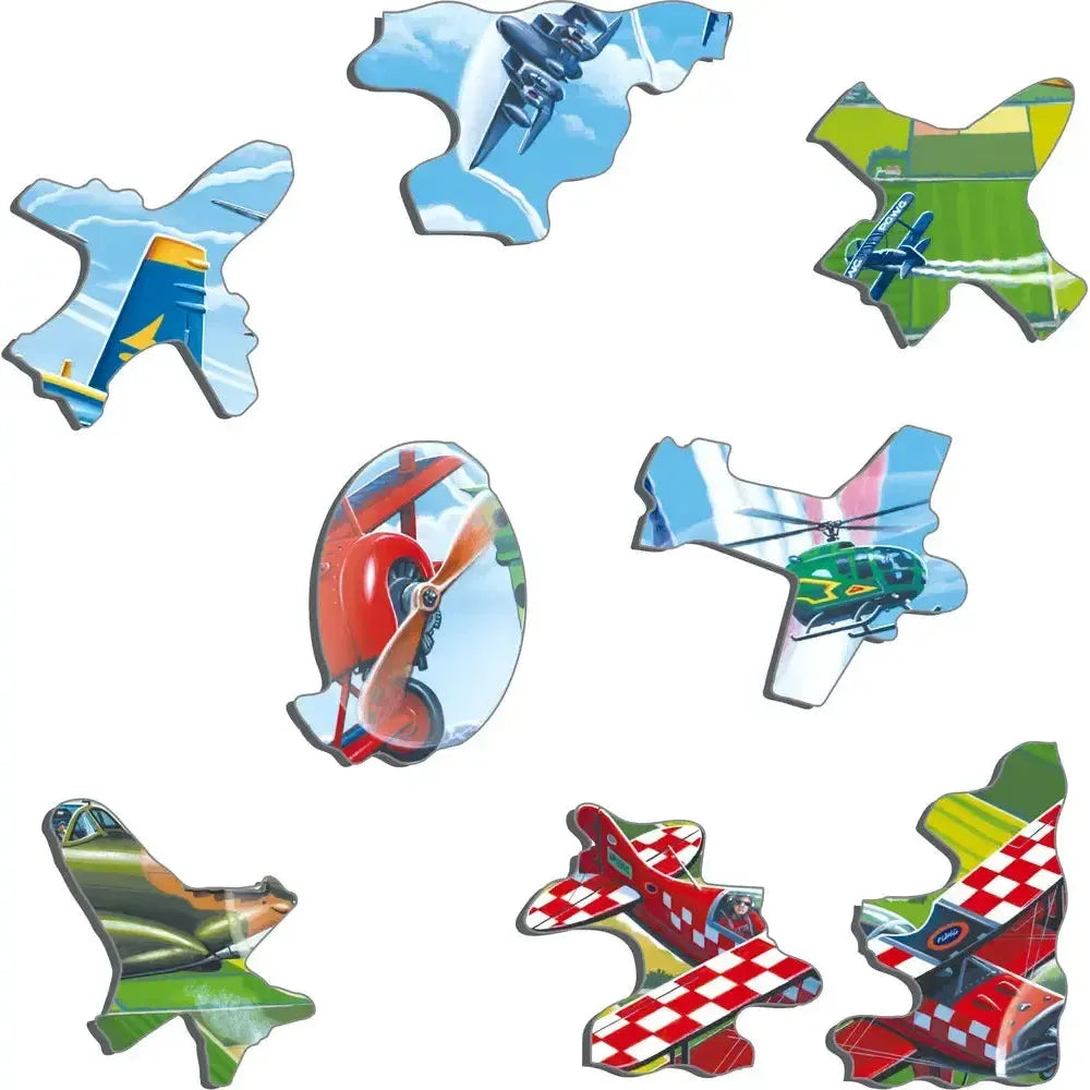 Airplane Show 64 Piece Tray Jigsaw Puzzle Larsen
