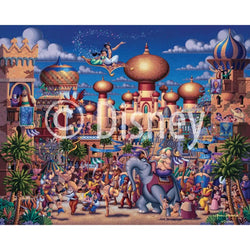 Aladdin Celebration in Agrabah 500 Piece Jigsaw Puzzle Disney x Dowdle (ONLINE ORDER ONLY)