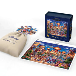 Aladdin Celebration in Agrabah 500 Piece Jigsaw Puzzle Disney x Dowdle (ONLINE ORDER ONLY)