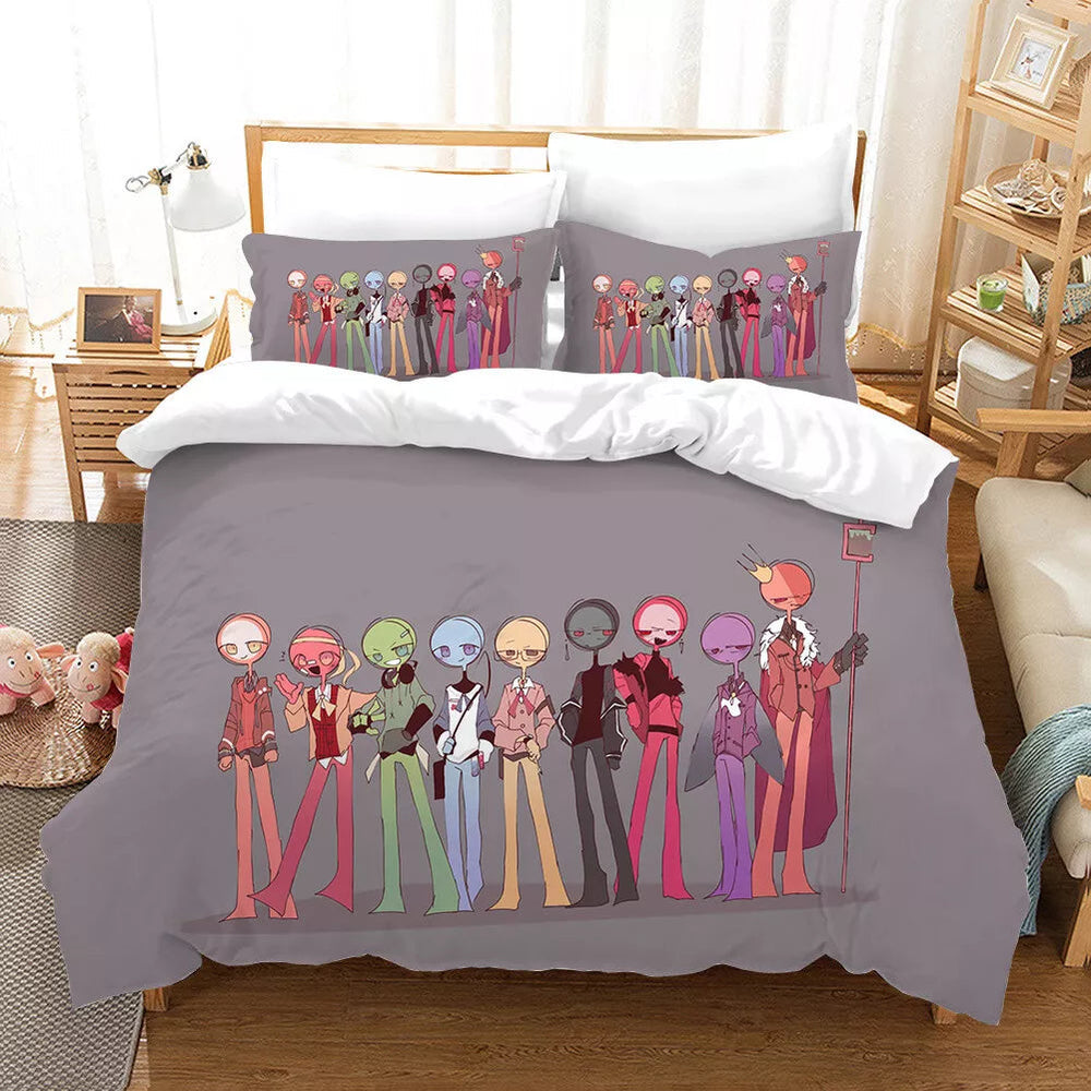 Alan Becker Bedding Set Quilt Cover Without Filler (Online Order Only)