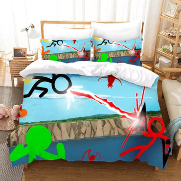 Alan Becker Bedding Set Quilt Cover Without Filler (Online Order Only)
