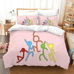 Alan Becker Bedding Set Quilt Cover Without Filler (Online Order Only)