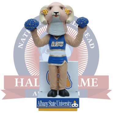 Albany State Golden Rams Female Mascot Bobblehead (ONLINE ORDER ONLY)
