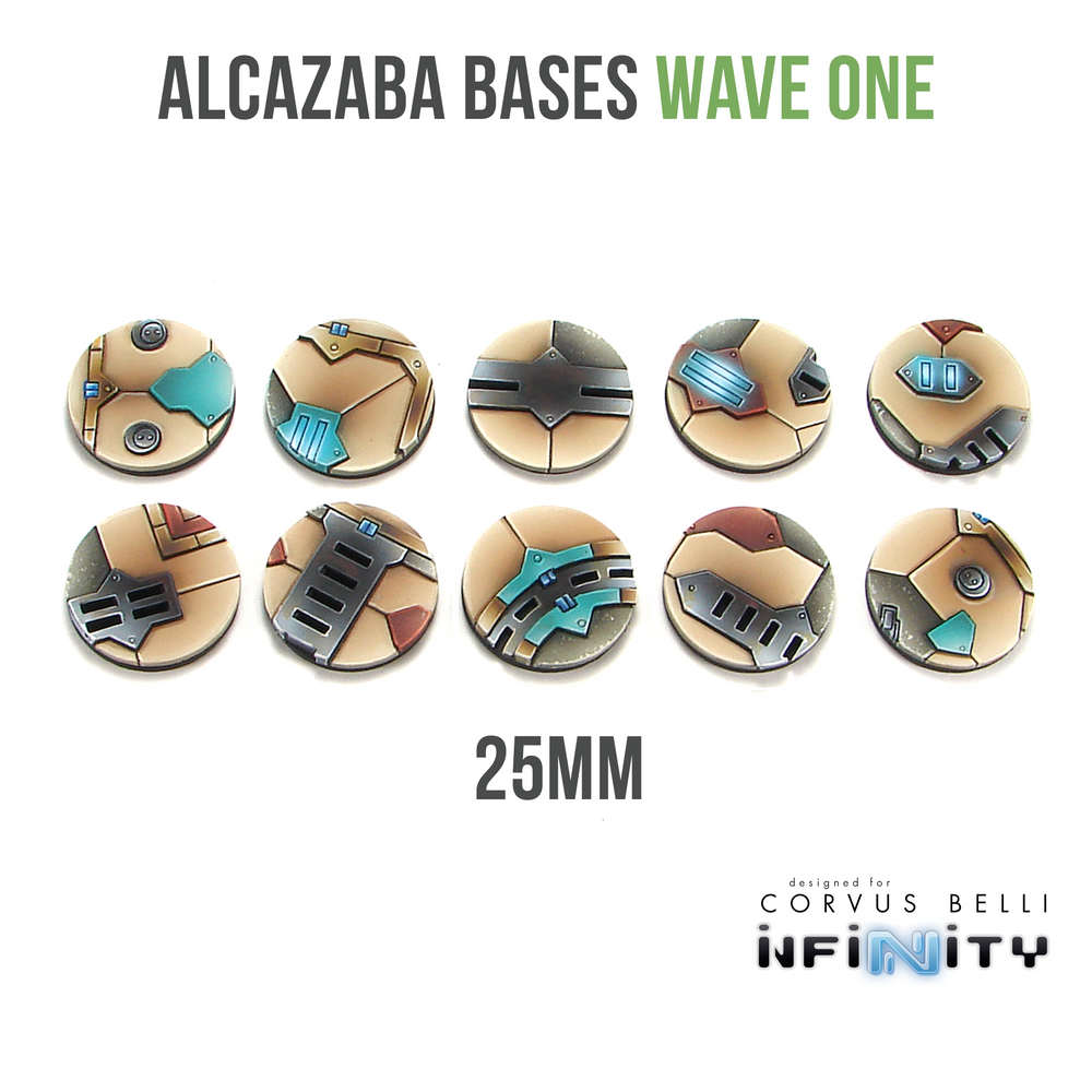 Alcazaba Acrylic Bases — Wave One