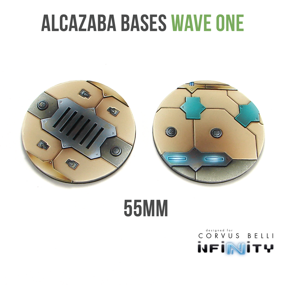 Alcazaba Acrylic Bases — Wave One