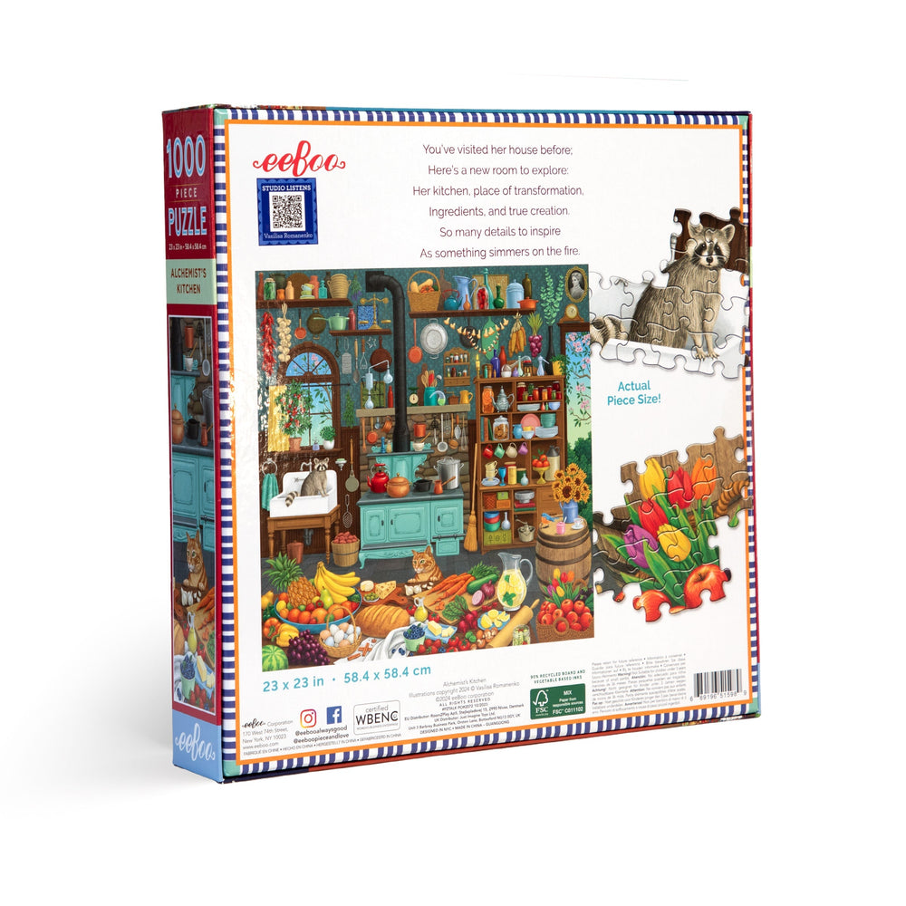 Alchemist's Kitchen 1000 Piece Jigsaw Puzzle eeBoo (ONLINE ORDER ONLY)