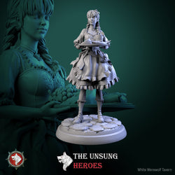 Alehouse Maids Miniature Set – Fantasy Tavern NPCs & Bust (ONLINE ORDER ONLY)