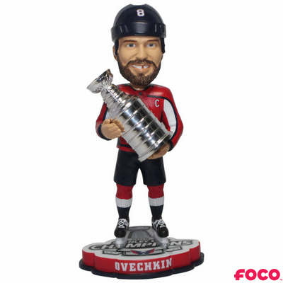 Washington Capitals 2018 Stanley Cup Champions Bobbleheads (ONLINE ORDER ONLY)