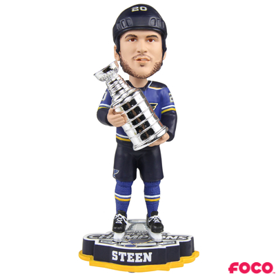 St. Louis Blues 2019 Stanley Cup Champions Bobbleheads (ONLINE ORDER ONLY)