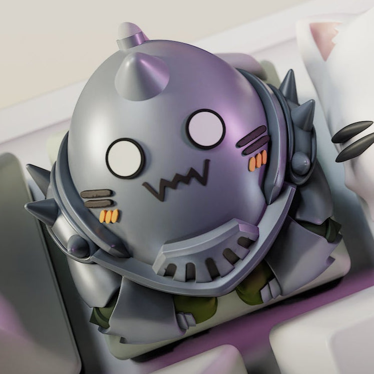 Alphonse and Cats - Fullmetal Alchemist - Keyboard Keycaps (ONLINE ORDER ONLY)