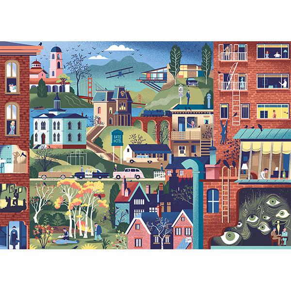 Alfred Hitchcock Films Movie Masters 1000 Piece Jigsaw Puzzle Heye (ONLINE ORDER ONLY)