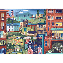 Alfred Hitchcock Films Movie Masters 1000 Piece Jigsaw Puzzle Heye (ONLINE ORDER ONLY)