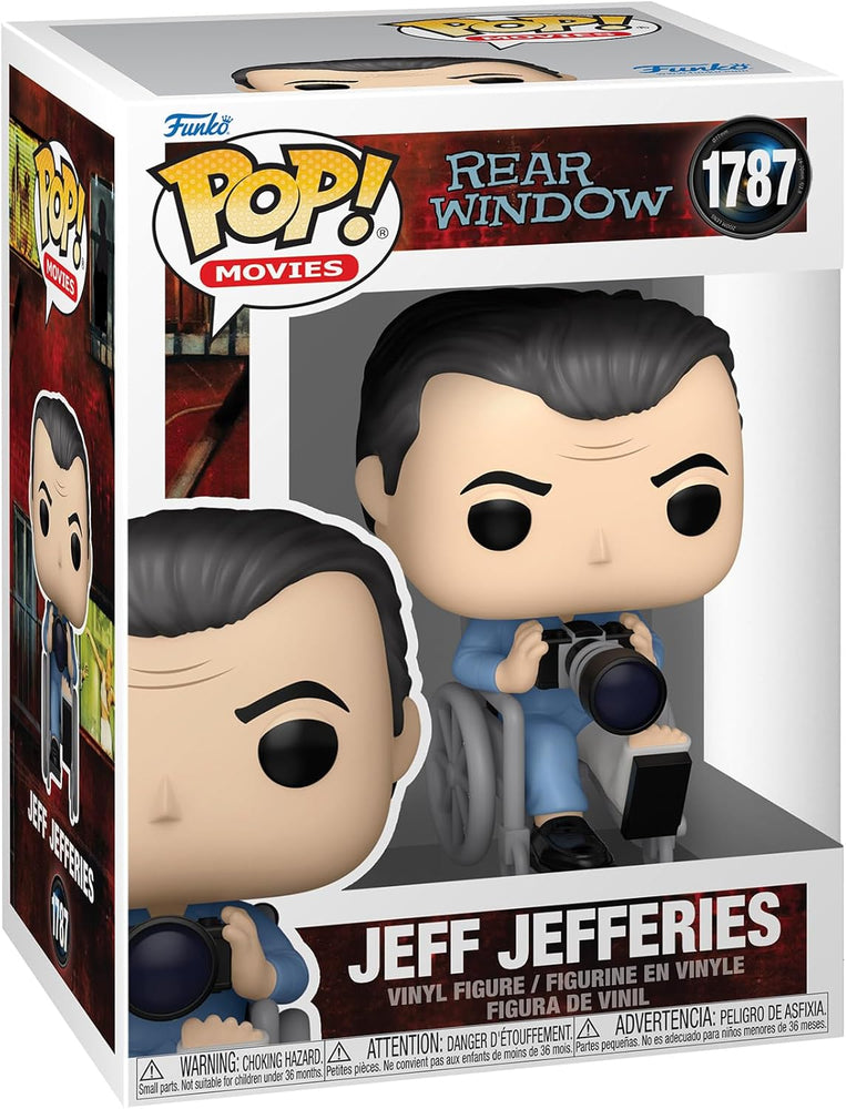 Alfred Hitchcock Rear Window Jeff Jefferies Funko Pop! Vinyl Figure #1787 with Funko Protector (ONLINE ORDER ONLY)