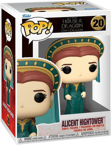 House of the Dragon Alicent Hightower Funko Pop! Vinyl Figure #20 with Funko Protector (Online Order Only)
