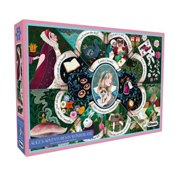 Alice's Adventures in Wonderland 1000 Piece Jigsaw Puzzle Gibsons