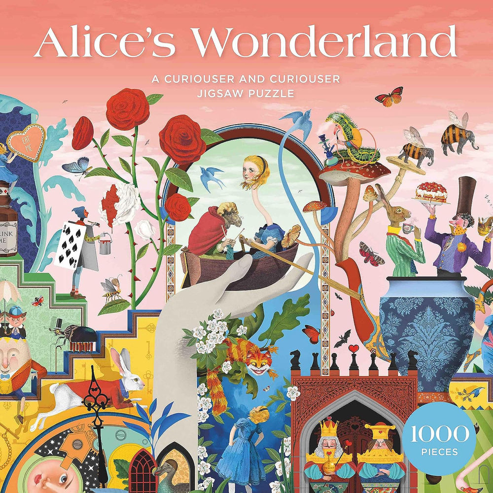 Alice's Wonderland 1000 Piece Jigsaw Puzzle Laurence King (ONLINE ORDER ONLY)