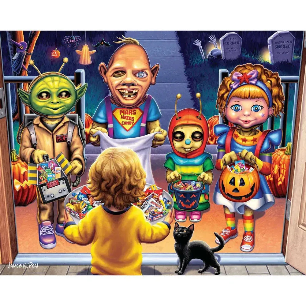 Alien Halloween 210 Piece Jigsaw Puzzle Boardwalk (ONLINE ORDER ONLY)