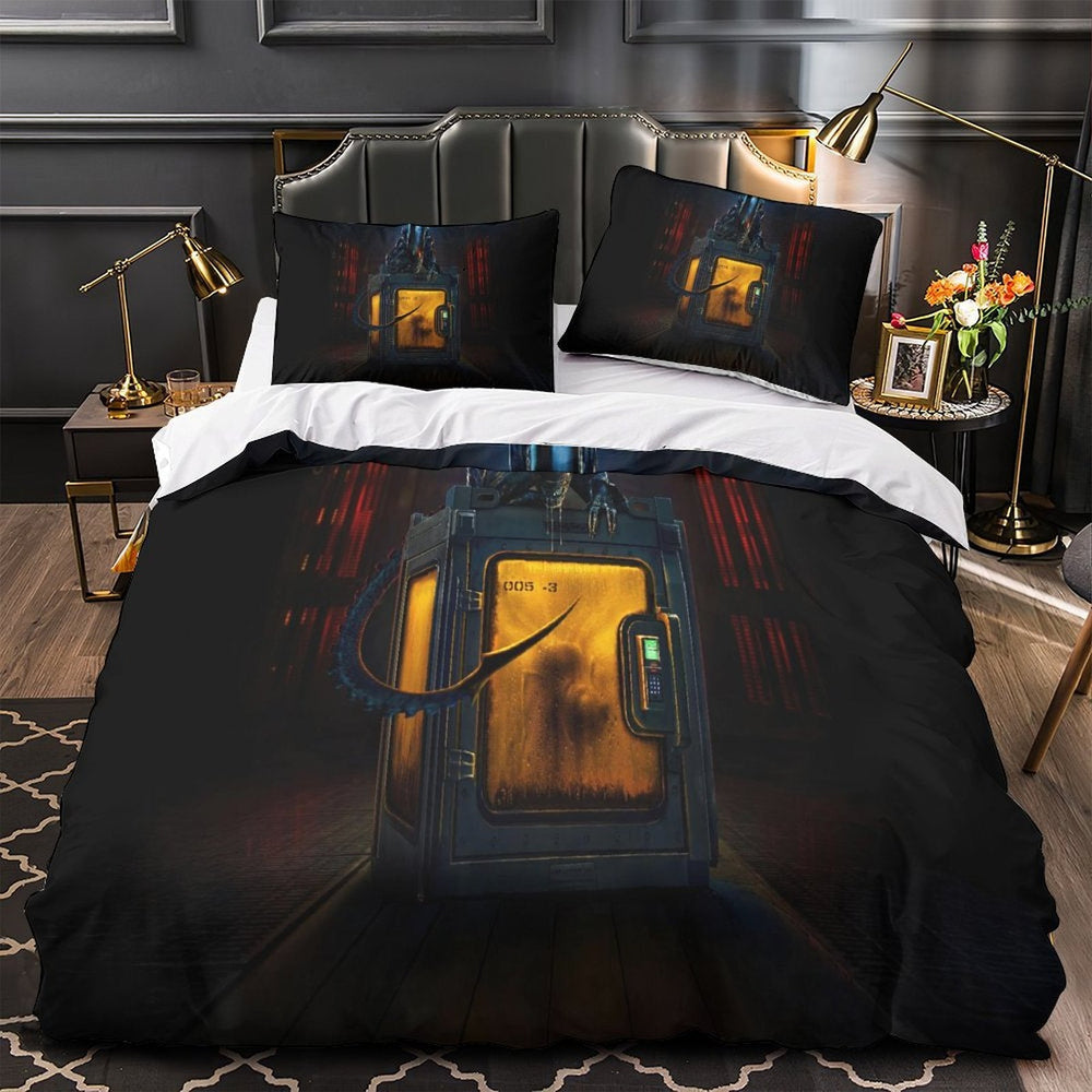 Alien Earth Duvet Cover Pattern Bedding Set Without Filler (ONLINE ORDER ONLY)