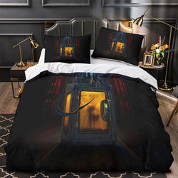 Alien Earth Duvet Cover Pattern Bedding Set Without Filler (ONLINE ORDER ONLY)