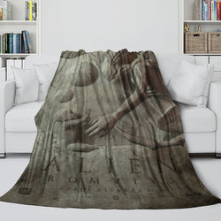 Alien Romulus Blanket Flannel Fleece Throw Room Decoration (Online Order Only)