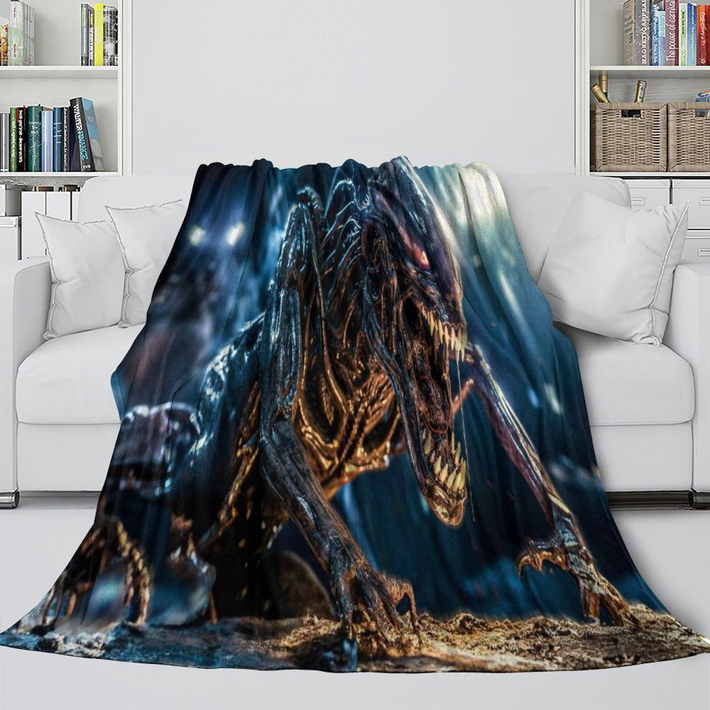 Alien Romulus Blanket Flannel Fleece Throw Room Decoration (Online Order Only)