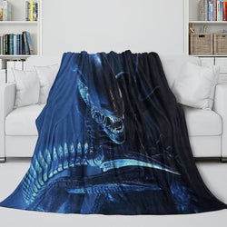 Alien Romulus Blanket Flannel Fleece Throw Room Decoration (Online Order Only)