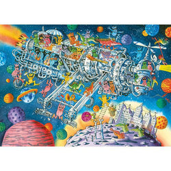 Aliens Welcome 1000 Piece Jigsaw Puzzle Heye (ONLINE ORDER ONLY)