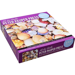 All the Shells 1000 Piece Jigsaw Puzzle Peter Pauper