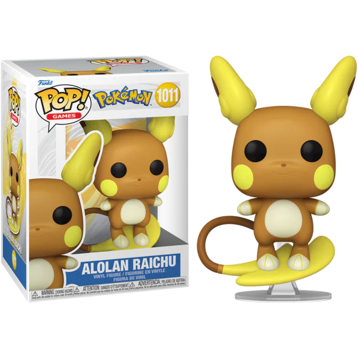 Pokemon Alolan Raichu Funko Pop! Games #1011 (Online Order Only)
