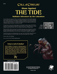 Call of Cthulhu: Alone Against The Tide: A Solo Play Adventure (ONLINE ORDER ONLY)