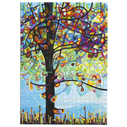 Along the River 500 Piece Premium Jigsaw Puzzle Art & Fable