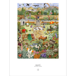 Alphabet Garden by Gale Pitt 1000 Piece Jigsaw Puzzle Pomegranate