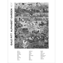 Alphabet Garden by Gale Pitt 1000 Piece Jigsaw Puzzle Pomegranate
