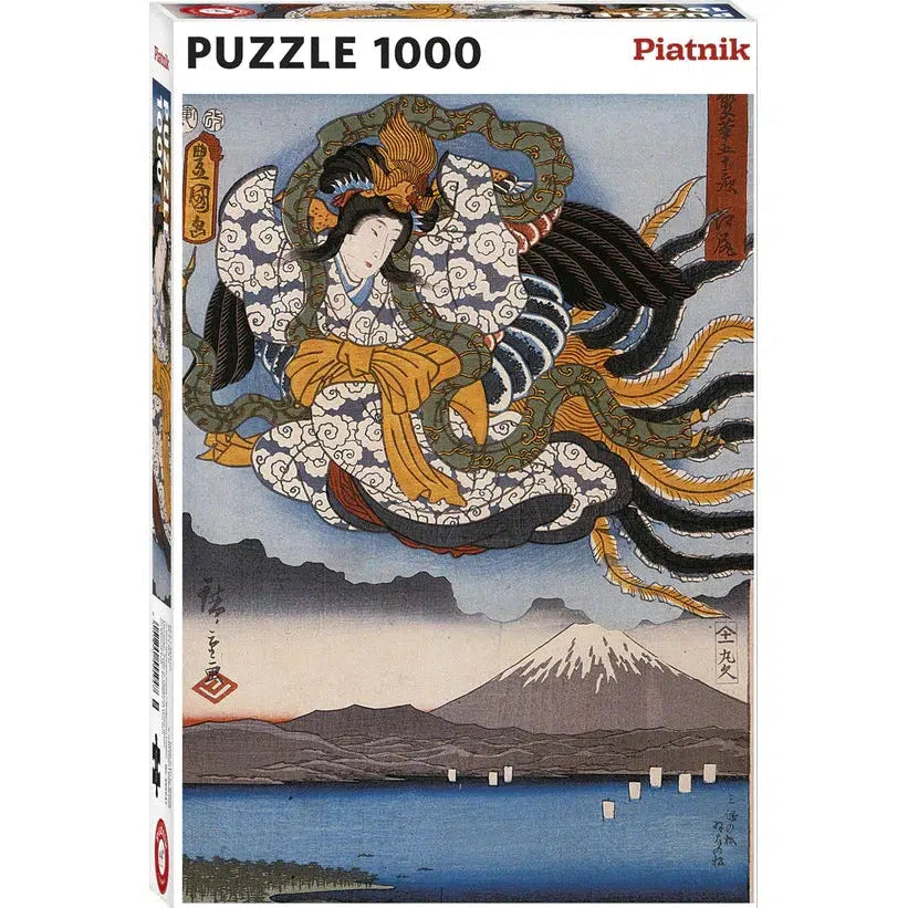 Amaterasu the Goddess of the Sun on Mt Fugi 1000 Piece Jigsaw Puzzle Piatnik (ONLINE ORDER ONLY)