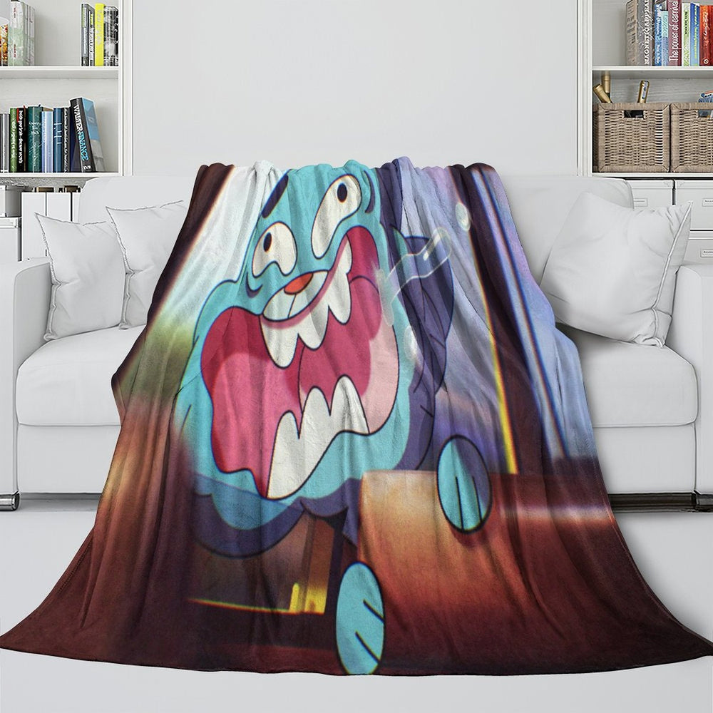 Amazing World of Gumball Blanket Flannel Throw Room Decoration (ONLINE ORDER ONLY)