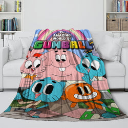 Amazing World of Gumball Blanket Flannel Throw Room Decoration (ONLINE ORDER ONLY)